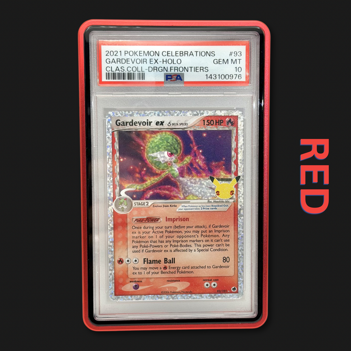 Gradient Metal Graded Card Protector PSA CGC TAG…