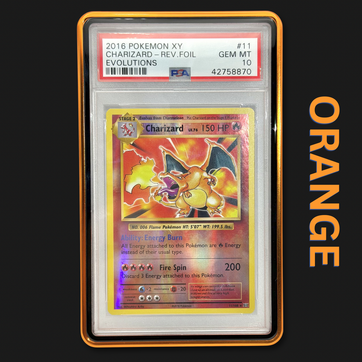 Gradient Metal Graded Card Protector PSA CGC TAG…
