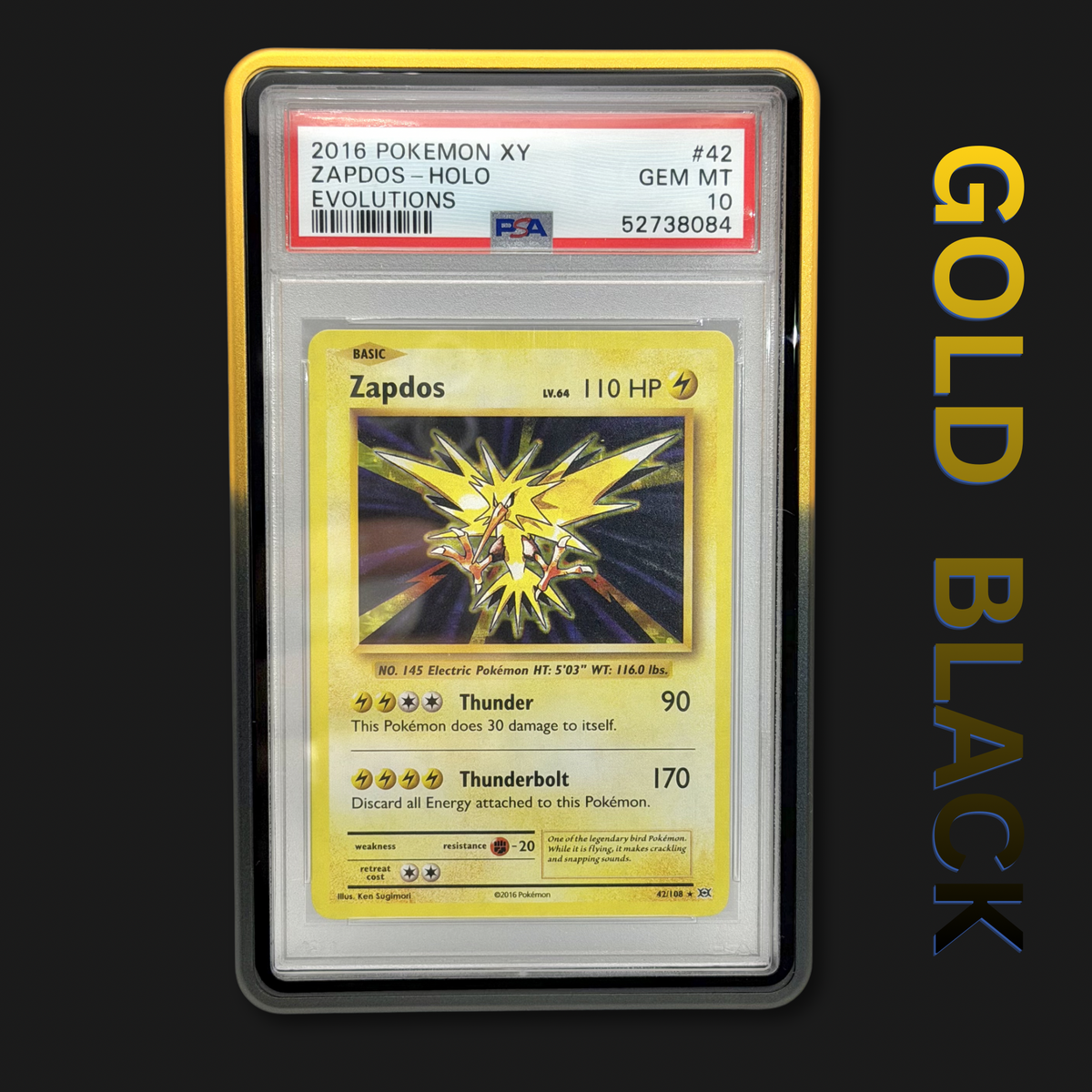 Gradient Metal Graded Card Protector PSA CGC TAG…