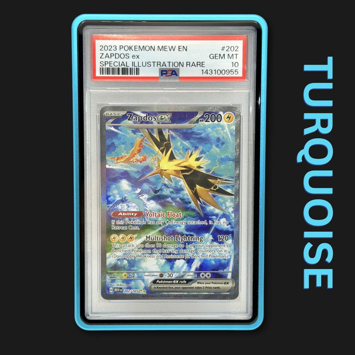 Gradient Metal Graded Card Protector PSA CGC TAG…