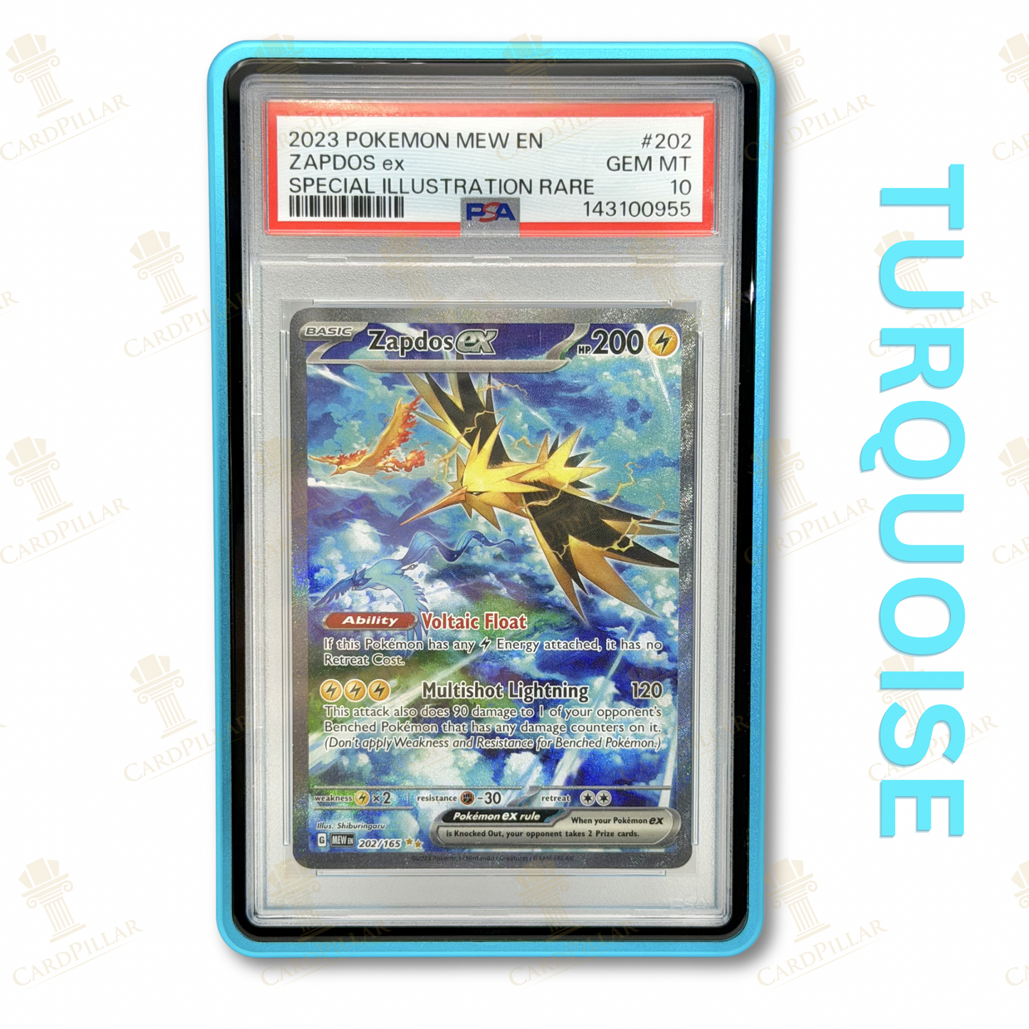 Gradient Metal Graded Card Protector PSA CGC TAG…