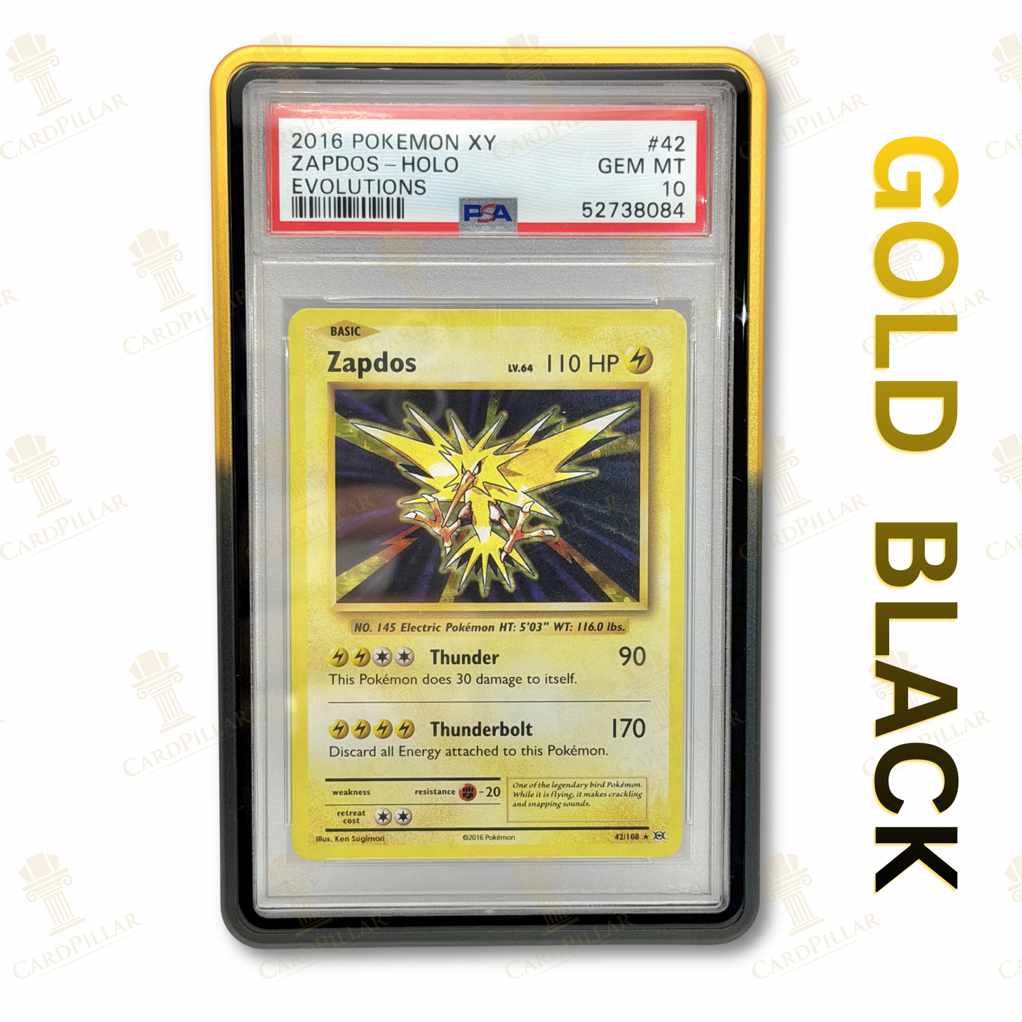 Gradient Metal Graded Card Protector PSA CGC TAG…