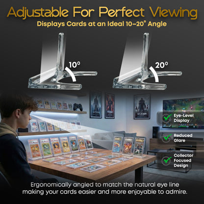 The PillarStand - Universal Acrylic Card Stand